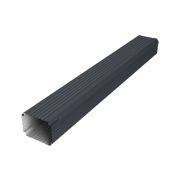 Труба гофрированная Vortex Lite Matt 76х102х1000 мм RAL 7024