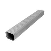 Труба гофрированная Vortex Lite 76х102х1000 мм Zn