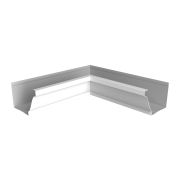 Угол желоба внутренний Vortex Lite 130мм RAL 9003 сигнальный белый