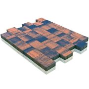 Плитка тротуарная Старый Город Color Mix Техас h60 80/160/240х160