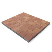 Плитка тротуарная Старый Город Color Mix Рассвет h80 80/160/240х160