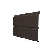 Софит ЭкоБрус с перфорацией 0,345 Grand Line 0,5 PurLite Matt RR 32 темно-коричневый