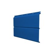 Софит ЭкоБрус с перфорацией 0,345 Grand Line 0,45 PE с пленкой RAL 5005 сигнальный синий