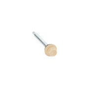 Саморез кровельный Daxmer 4,8х50 RAL 1015 (150) сверло №1