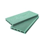 Террасная доска Grand Line 140 мм вельвет и тиснение Зеленый 4м