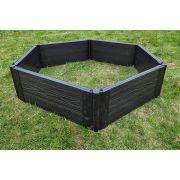 Грядочная доска 300х30 цвет серый 3 м (Тиснение)