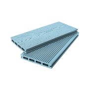 Террасная доска Grand Line 140 мм вельвет и тиснение Синий 4м (БШТ)