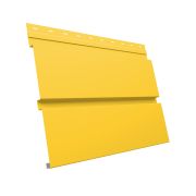 Квадро брус 0,45 PE с пленкой RAL 1018 цинково-желтый