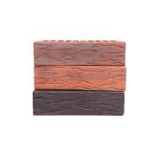 Кирпич облицовочный Воротынск МИКС антик-кортен 1 руст крупный 250х120х65 М150 F75