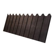 Профнастил С8А фигурный 0,45 Print-double Elite с пленкой Antique Wood