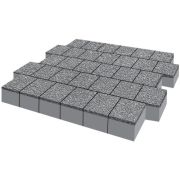 Плитка тротуарная SteinRus Армор высота 100мм Native серый