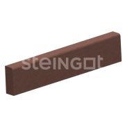 Бордюр садовый Steingot 1000х200х80мм темно-коричневый полный прокрас