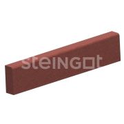 Бордюр садовый Steingot1000х200х80мм темно-красный полный прокрас