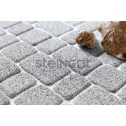 Плитка тротуарная Steingot Классика арко высота 60мм Bianco Nero частичный прокрас