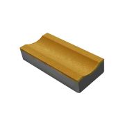 Плитка лотковая SteinRus 60мм Моноцвет желтый