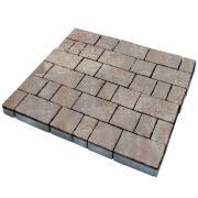 Плитка тротуарная SteinRus Старый город высота 60мм гладкий ColorMix берилл