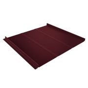 Кликфальц Line Grand Line 0,5 Satin Matt с пленкой на замках RAL 3005 красное вино