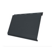 Вертикаль 0,2 gofr 0,5 Satin с пленкой RAL 7016 антрацитово-серый