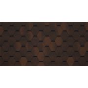 Битумная черепица TEGOLA GARDA marrone 439 (коричневый)