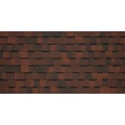 Битумная черепица TEGOLA CORTINA pelle 411(кирпично-коричневый)