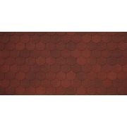 Битумная черепица TEGOLA ASSISI sangiovese 400 (красный Санджовезе)