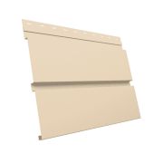 Квадро брус 0,5 Satin с пленкой RAL 1015 светлая слоновая кость