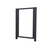 Калитка Жалюзи NoLock 2,0х1 RAL 7024 без заполнения