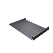 Кликфальц Grand Line 0,45 Drap с пленкой на замках RAL 7004 сигнальный серый