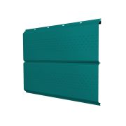 Софит ЭкоБрус new без перфорации 0,45 PE RAL 5021 водная синь