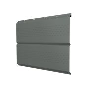 Софит ЭкоБрус new без перфорации 0,45 PE RAL 7005 мышино-серый