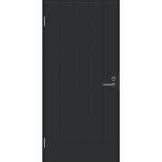 Дверь входная JW Basic B0010 М10х21 с дверной коробкой, темно-серая, левая