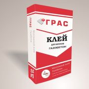 Клей Тонкий шов Газобетон ТМ ГРАС 25кг