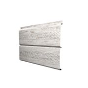 Софит ЭкоБрус с перфорацией 0,345 Grand Line 0,45 Print Elite Snow Wood TwinColor