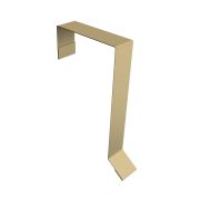 Планка торцевая кровельная фальц 65х97 0,45 PE с пленкой RAL 1014 слоновая кость