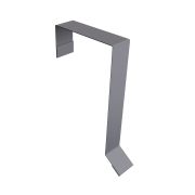 Планка торцевая кровельная фальц 65х97 0,45 PE с пленкой RAL 7004 сигнальный серый