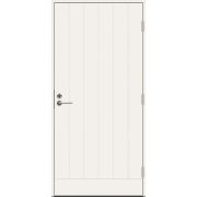 Дверь входная JW ECO Function Barents М9х21 с дверной коробкой, белая, правая