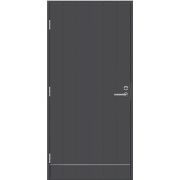 Дверь входная JW ECO Function Barents М10x21 с дверной коробкой, тёмно-серая, левая