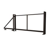 Ворота откатные Жалюзи 1,68х4,5 RR 32 без заполнения