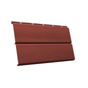 ЭкоБрус 3D 0,345 Grand Line 0,5 Velur с пленкой RAL 3009 оксидно-красный