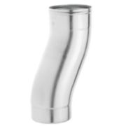 S-обвод 90 мм RAL 8017