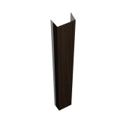 Крепежная планка верхняя Texas 0,45 Print Elite Coffee Wood TwinColor