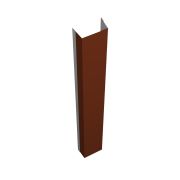 Крепежная планка верхняя Texas 0,5 Velur RAL 3009 оксидно-красный