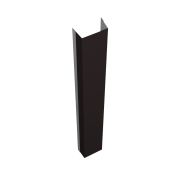 Крепежная планка верхняя Texas 0,5 Satin Matt RAL 9005 черный