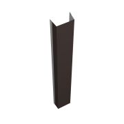 Крепежная планка верхняя Texas 0,5 Satin с пленкой RR 32 темно-коричневый