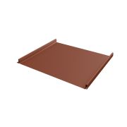 Кликфальц Pro Fin Grand Line 0,5 PurLite Matt с пленкой на замках RAL 8004 терракота