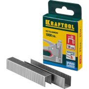 Скобы для степлера KRAFTOOL 14 мм узкие тип 53, 1000 шт (31670-14)