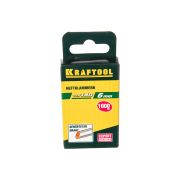Скобы для степлера KRAFTOOL 6 мм широкие тип 140, 1000 шт (31680-06)