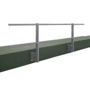 Ограждение кров. д/парапета с бок. креплением 7004 (2,0х0,6) ОЦ