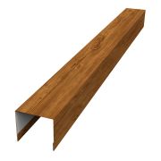 Стойка боковая крепежная для забора жалюзи Palermo 0,45 Print Elite Golden Wood TwinColor