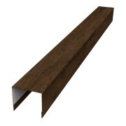 Стойка боковая крепежная для забора жалюзи Palermo 0,45 Print Elite Antique Wood TwinColor